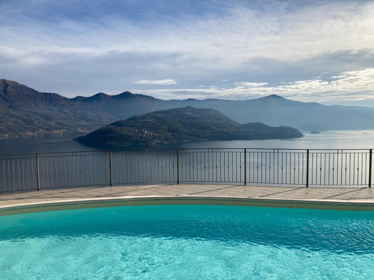 Appartamento Grande Terrazza Vista Lago Parzanica 외부 사진