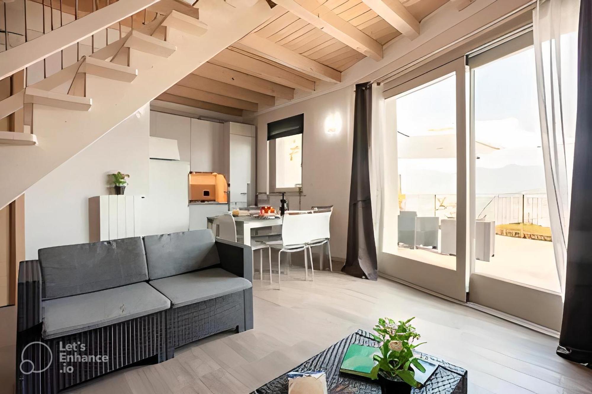 Appartamento Grande Terrazza Vista Lago Parzanica 외부 사진
